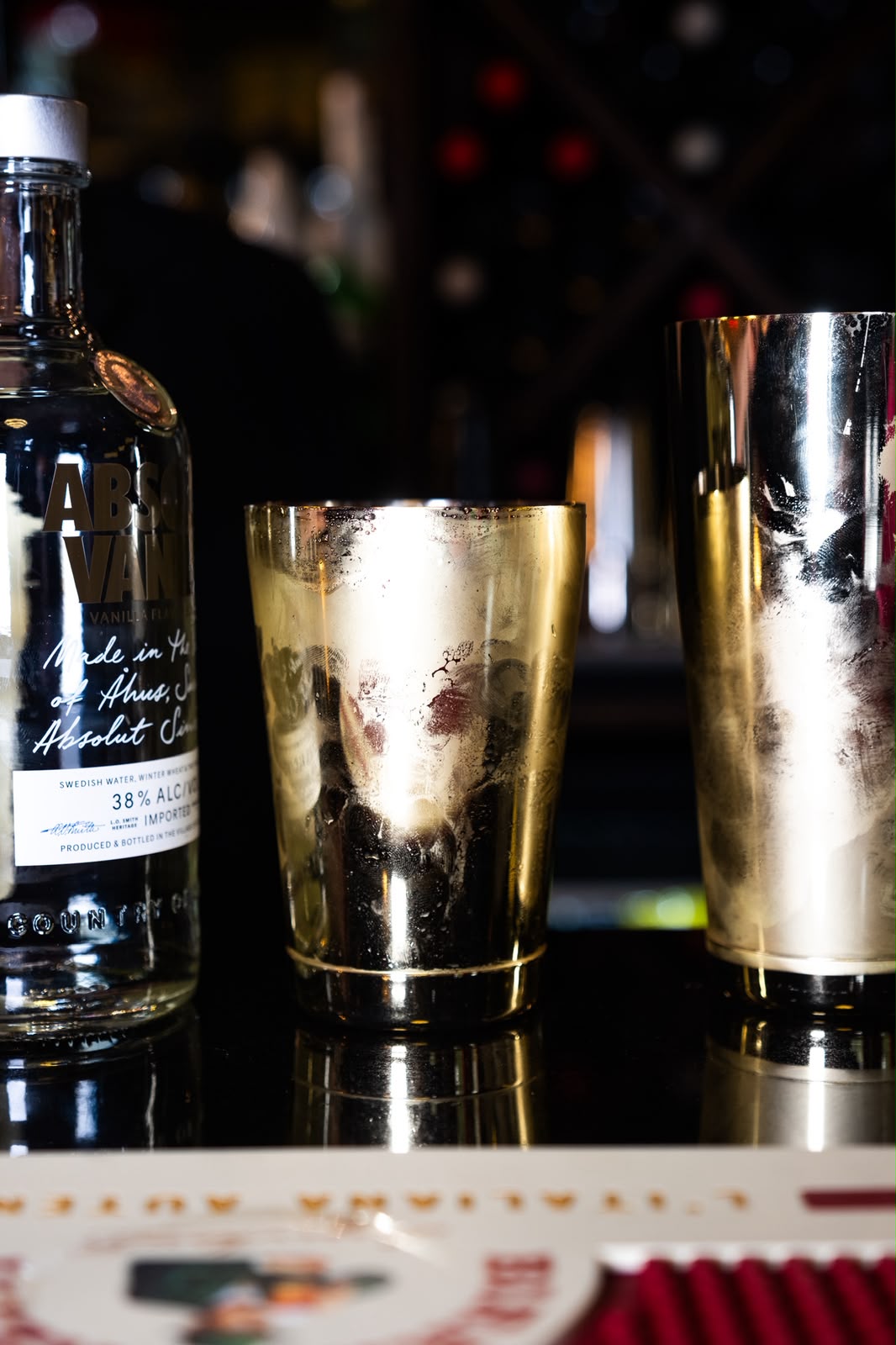 Drinks Menu - Exotic Cocktail